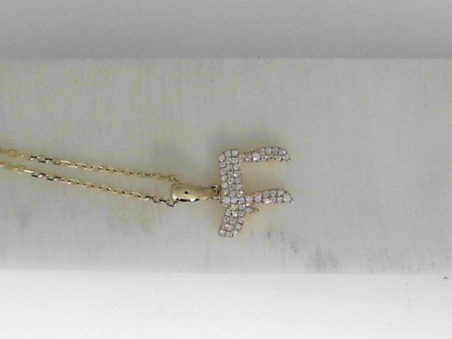 Chai Pendant in Yellow Gold (160-02194)
