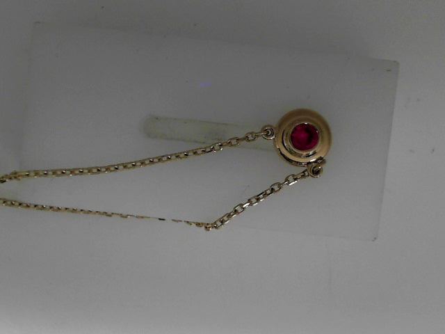 Bezel Setting Pendant in yellow gold (230-01409) - Vardy's Jewelers - Cupertino CA