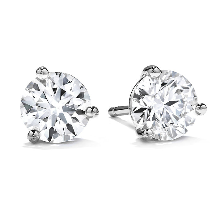 Diamond Stud Fashion Earrings in White Gold (150-02058) - My Store
