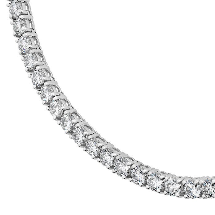 Hearts On Fire Hearts on Fire HOF Signature G/H Vs2 Diamond Collar Necklace in 18K White Gold (11.13ctw) - My Store