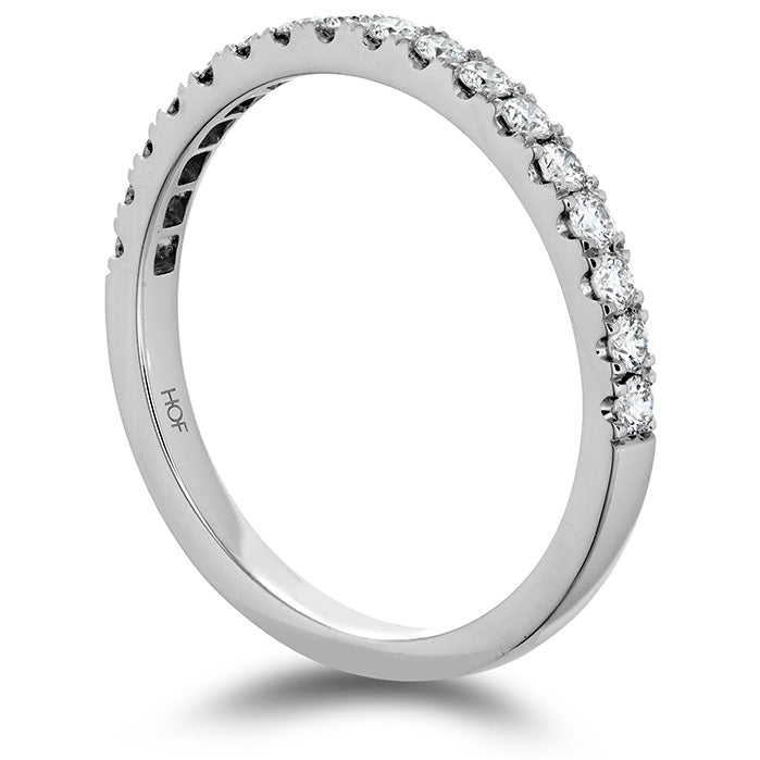 Transcend Lady's Wedding Band in White Gold (110-01378) - My Store