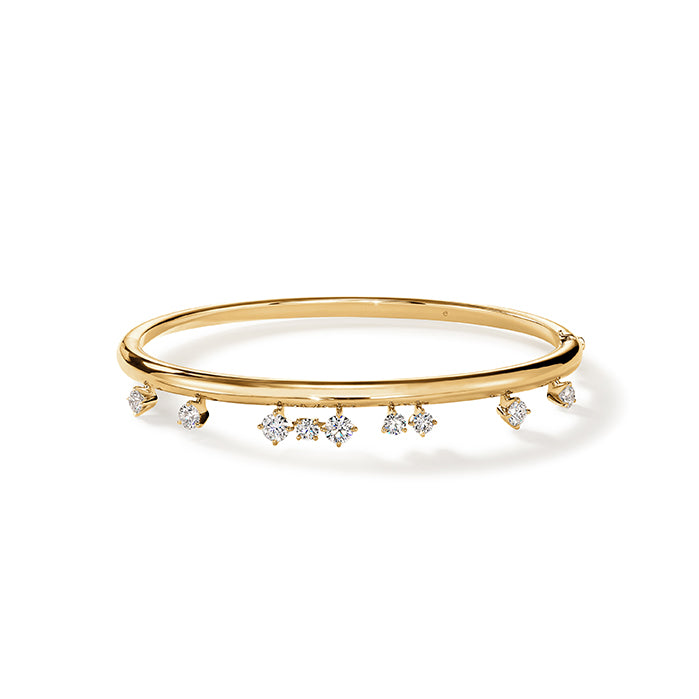 Bangle Diamond Bracelet in Yellow Gold (170-00824)