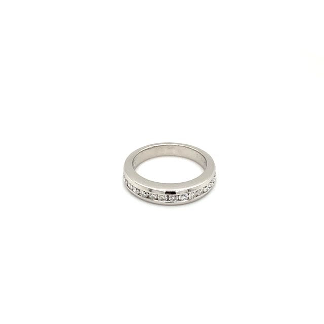 Vardy's Collection Anniversary Wedding Band in Platinum (110-00268) - My Store