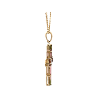 Cross Pendant in Yellow Gold (230-01379) - Vardy's Jewelers - Cupertino CA