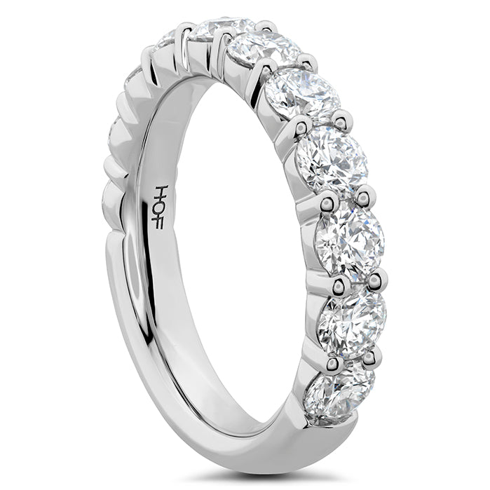 Hearts on Fire 11 Stone Wedding Band in Platinum (110-01411) - Vardy's Jewelers - Cupertino CA