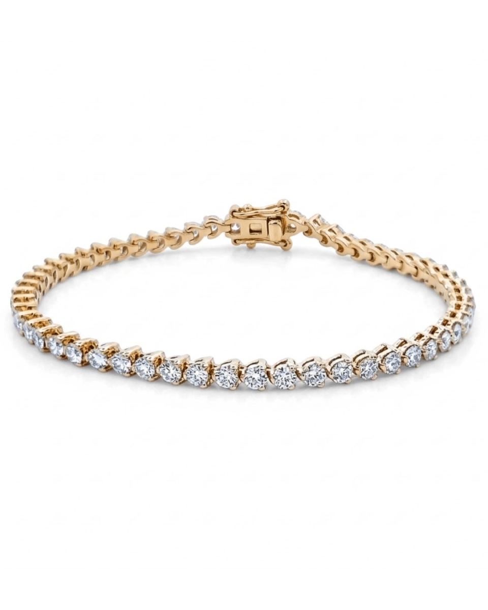 Diamond Tennis Bracelet in Yellow Gold (170-00801)