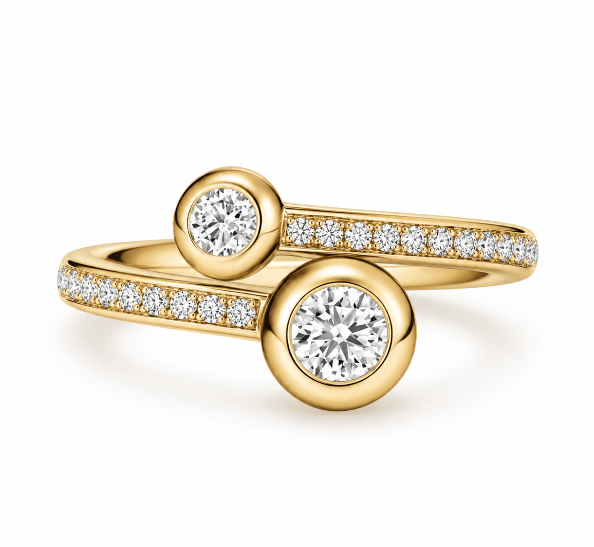 Dream Bypass Pave Ring (130-33709)
