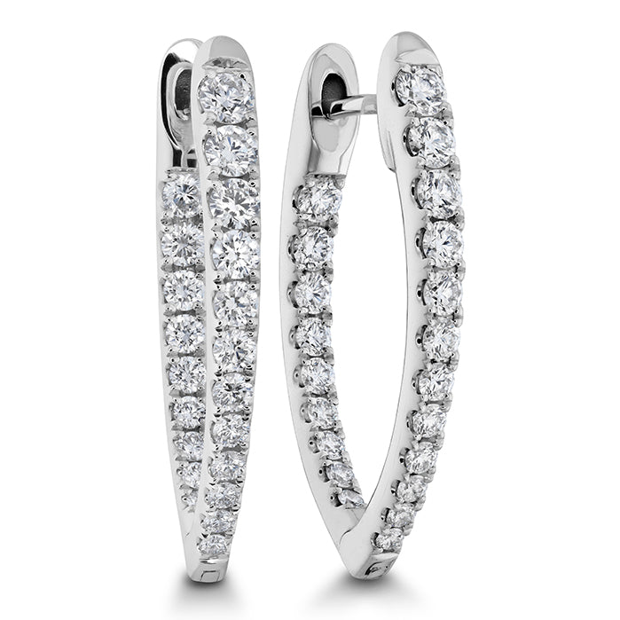 Imperial Hoop Earrings in White Gold (152-33331) - Vardy's Jewelers - Cupertino CA