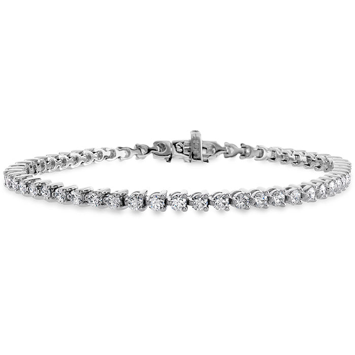Tennis bracelet in White Gold (170-33262)