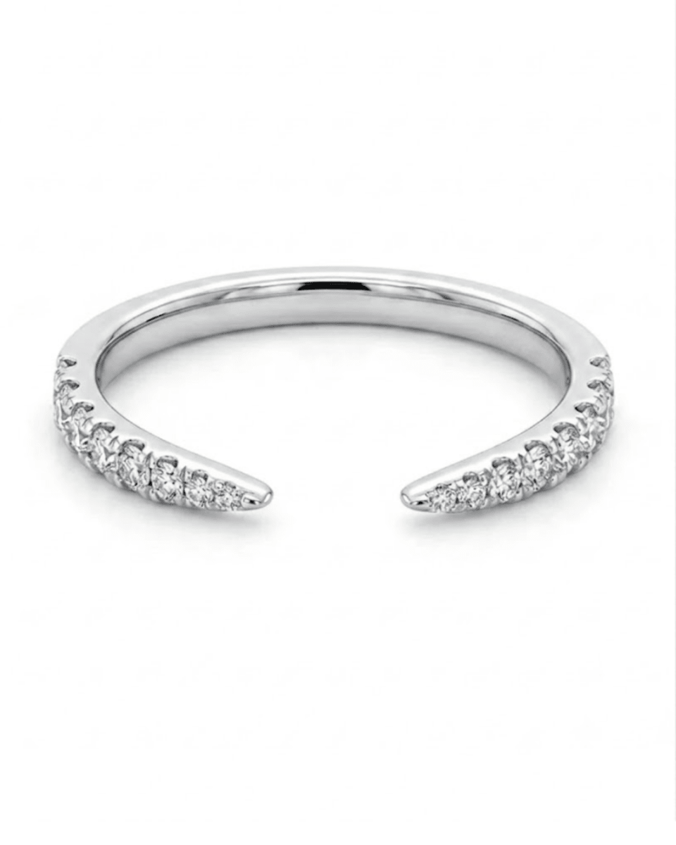 Eclipse Diamond Fashion Ring in White Gold (130-33155)