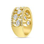 Vardy's Collection Round and Oval Diamond Fashion Ring in 18K Yellow Gold (1.75ct)