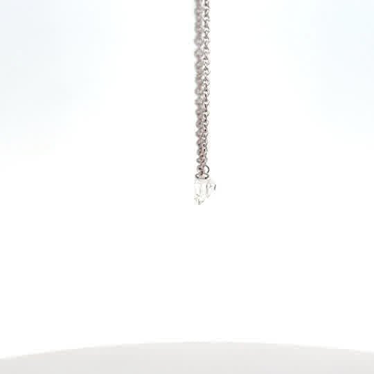 Floating Diamond Necklace in white gold (160-02211)