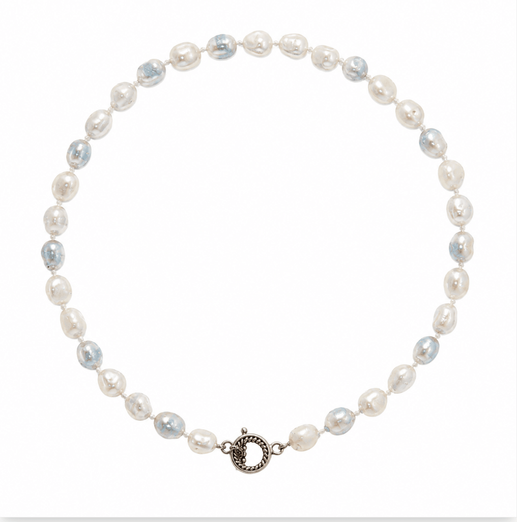 Fresh Water Pink Pearls in Sterling Silver (325-00398)