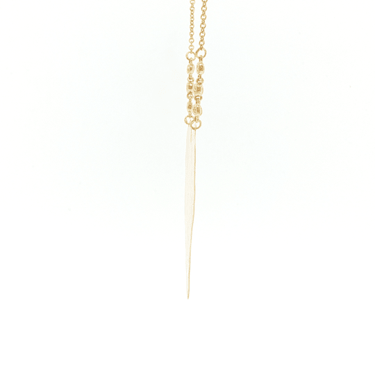 Heart Pendant with Diamonds in Yellow Gold (160-33627)