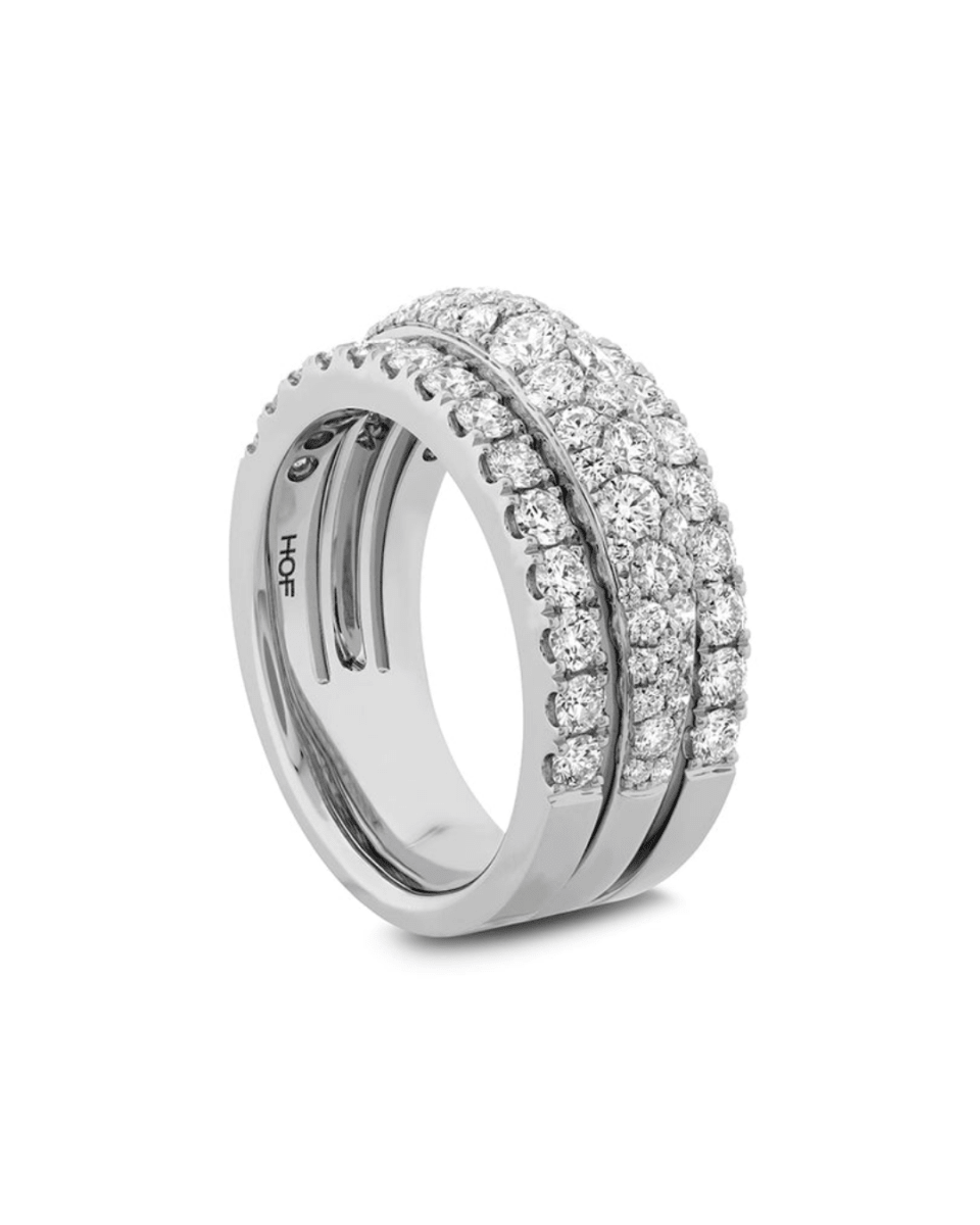 Hearts on Fire Fashion Ring in White Gold (130-01093)