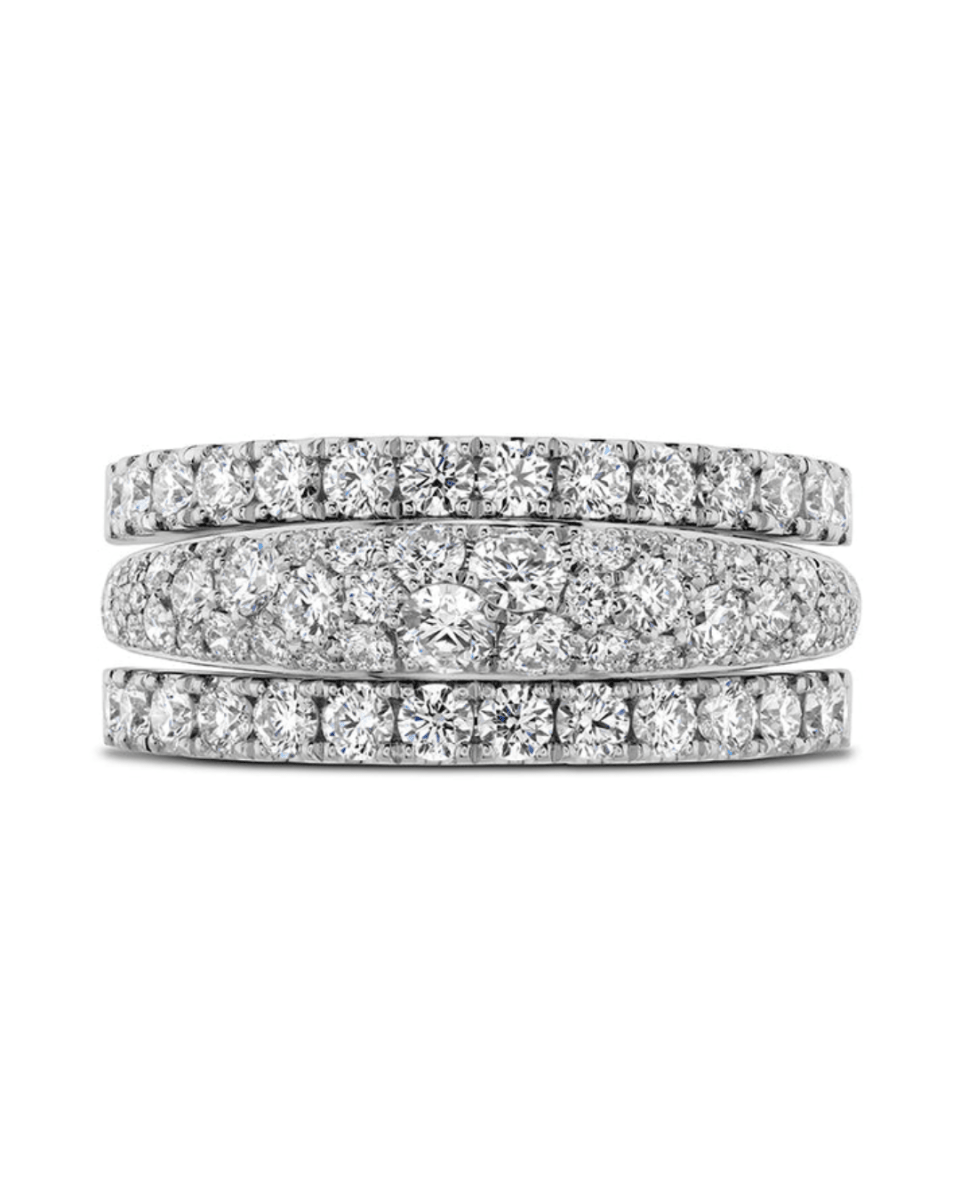 Hearts on Fire Fashion Ring in White Gold (130-01093)