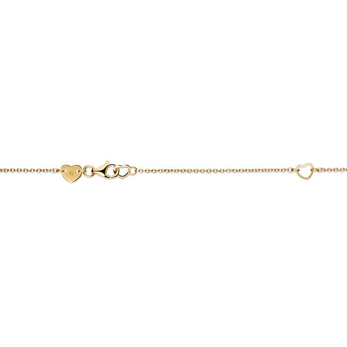 Hearts On Fire Free Form Pendant with 0.52ct Hearts On Fire Cut Diamond in 18K Yellow Gold (0.52ct)