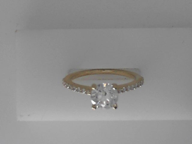 Hearts On Fire Hearts on Fire Cut Diamond Prong Engagement Ring in 18K Yellow Gold (1.23ctw)