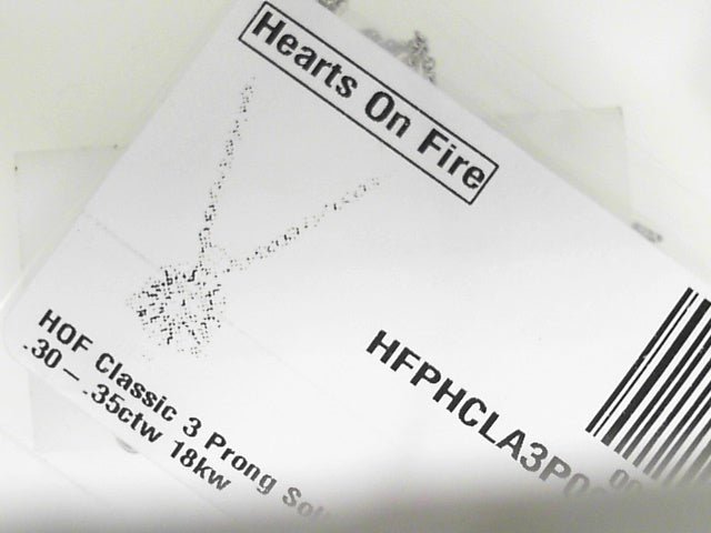 Hearts On Fire Hearts On Fire Cut G/H Vs2 Diamond Drop Pendant in 18K White Gold (0.34ct)