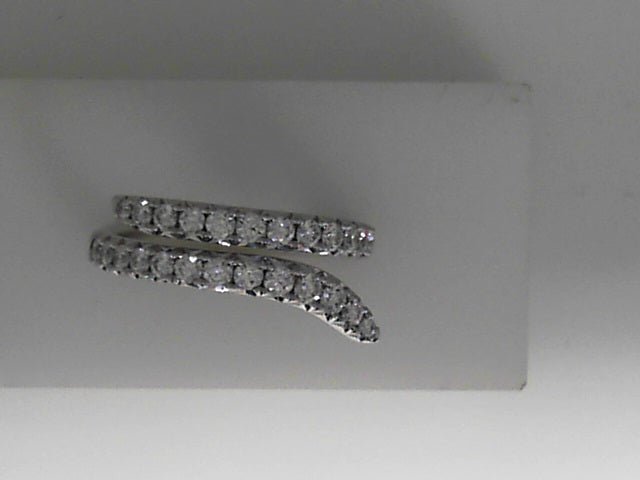 Hearts On Fire Hearts On Fire Cut G/H Vs2 Diamond Vela Double Row Fashion Ring in 18K White Gold (1.05ctw)