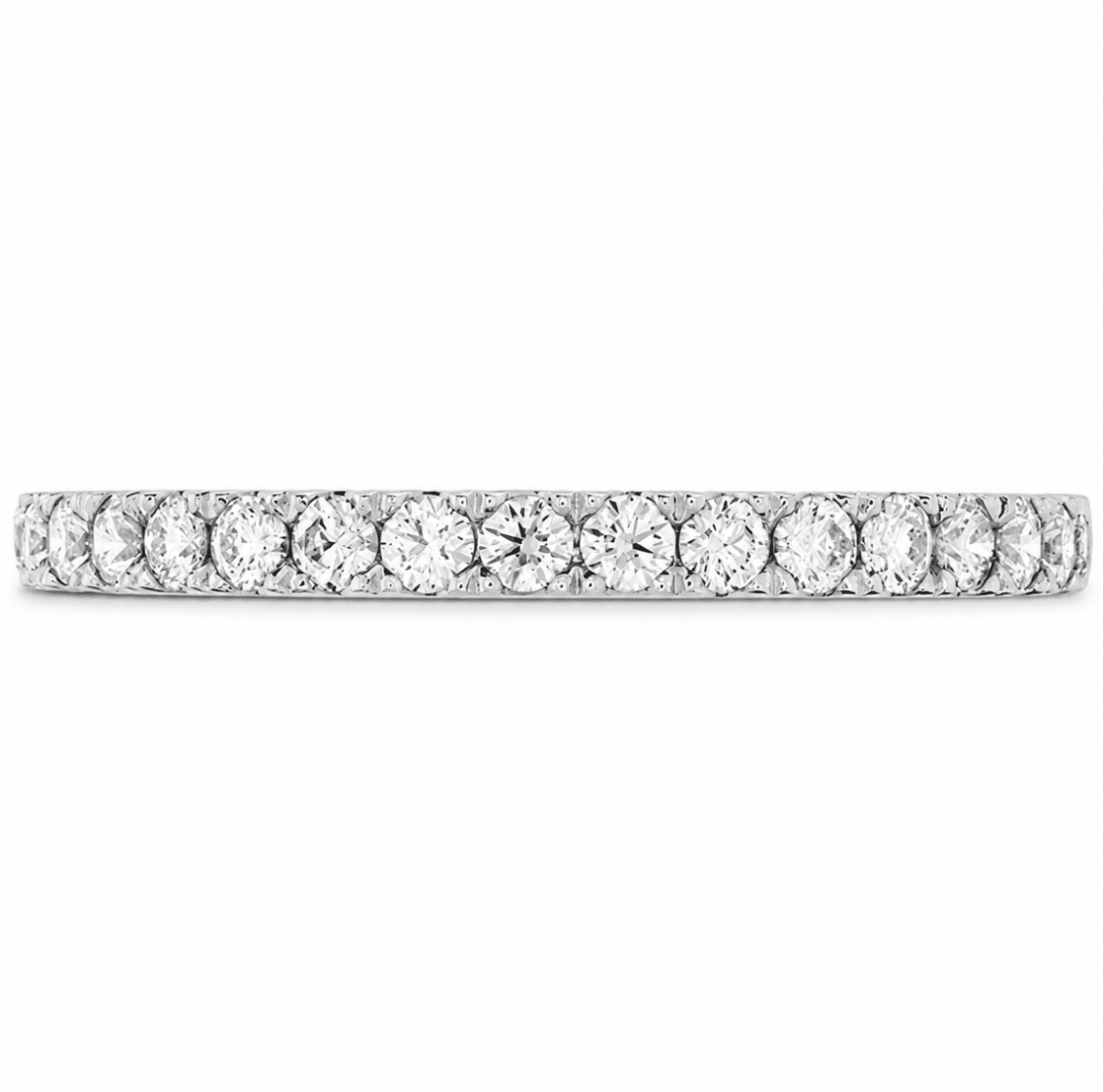 Lady's Half Anniversary Wedding Band in White Gold (110-01445)