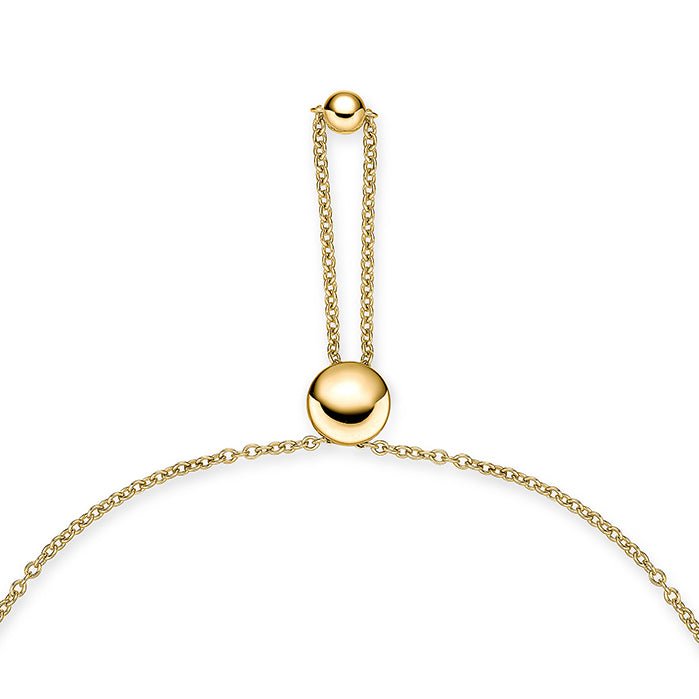 Memoire Half Line Bolo Bracelet in 18K Yellow Gold (1.17ct)
