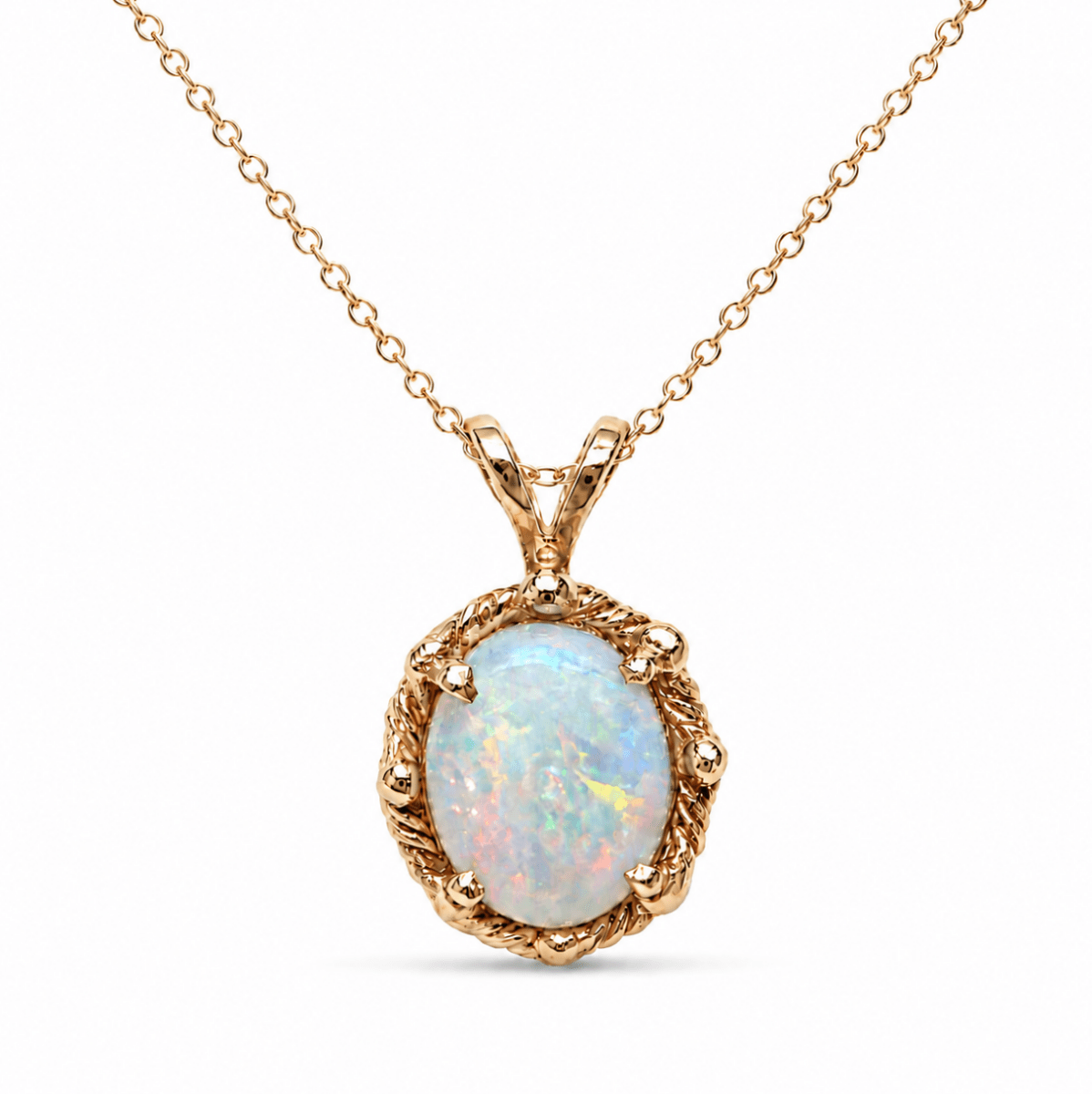 Opal Pendant in Yellow Gold (230-01518)