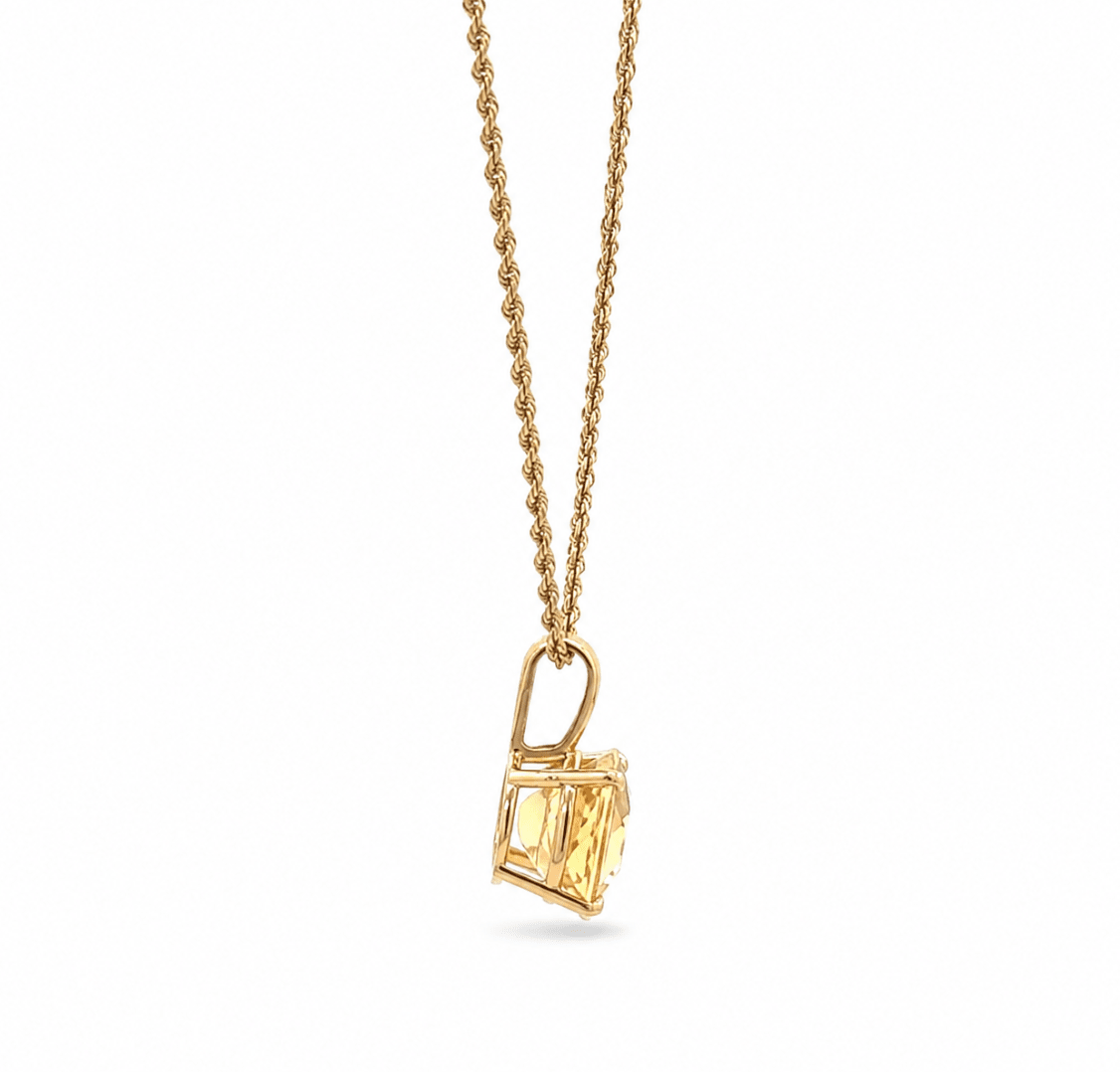 Rabbit Ear Pendant in Yellow Gold (230-01516)