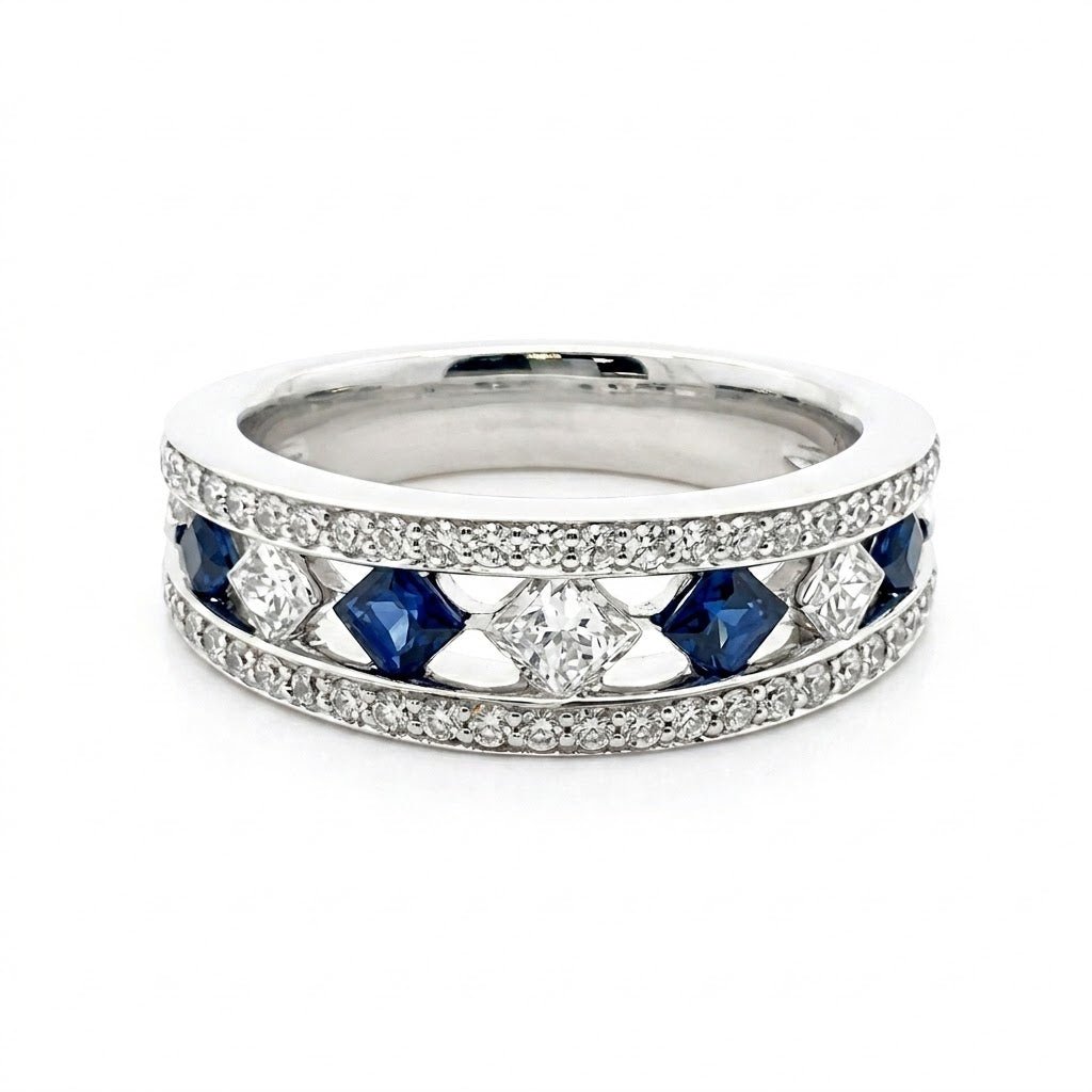 Sapphire & Diamond Fashion Ring (200 - 01347)