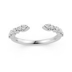 Vardy's Collection 18K White Gold 0.14ct Wedding Band