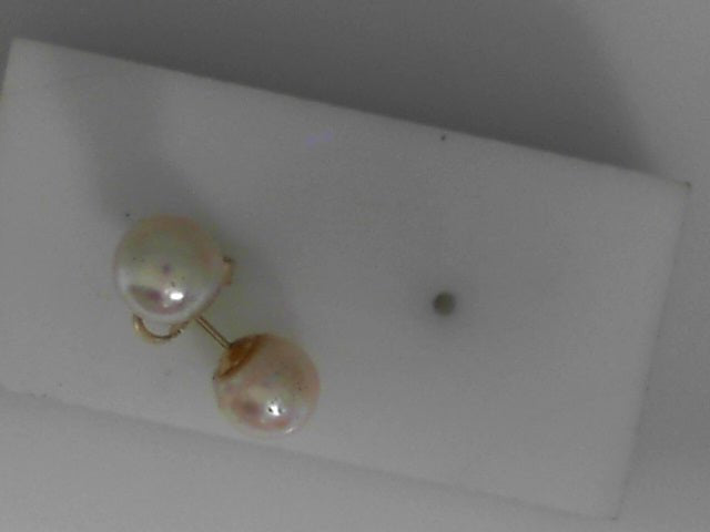 Vardy's Collection 7.00mm Cultured Pearl Stud Earrings in 14K Yellow Gold