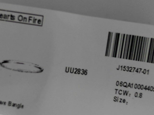 Vardy's Collection Barre Bangle in 18K Yellow Gold (0.8ct)