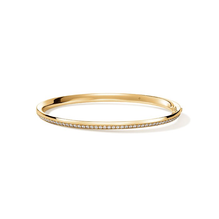 Vardy's Collection Barre Bangle in 18K Yellow Gold (0.8ct)