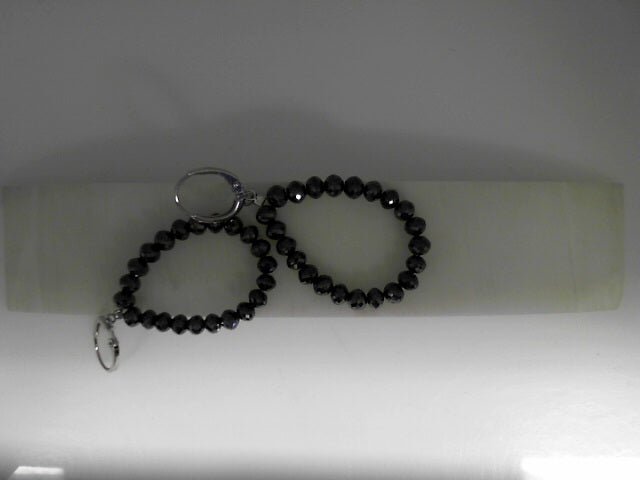 Vardy's Collection Drop Black Diamond Earrings in 14K White Gold (20.80ct)