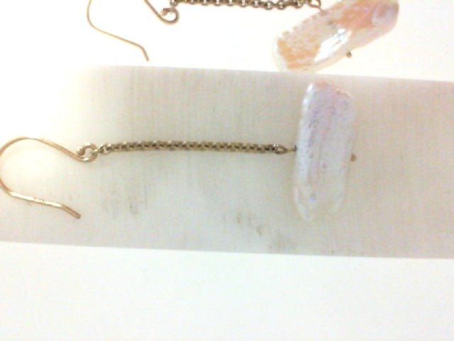 Vardy's Collection Drop Earrings in 14K Yellow Gold