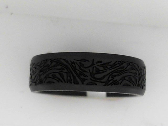 Vardy's Collection Engraved Men's Ring in Metal