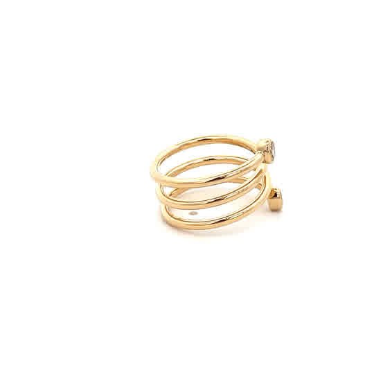 Vardy's Collection Fashion Ring in 18K Yellow Gold (0.23ct)