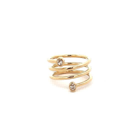 Vardy's Collection Fashion Ring in 18K Yellow Gold (0.23ct)