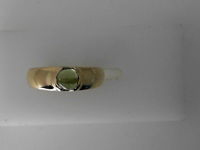 Vardy's Collection Free Form Cabochon Tourmaline Fashion Ring in 14K Yellow Gold