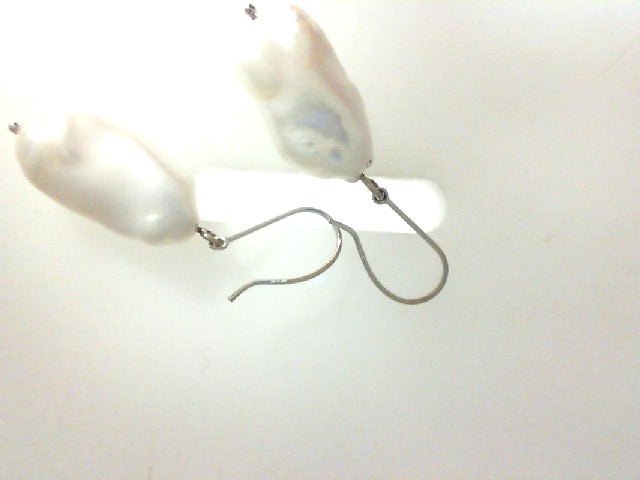 Vardy's Collection Fresh Water Pearl Drop Earrings in 14K Yellow Gold