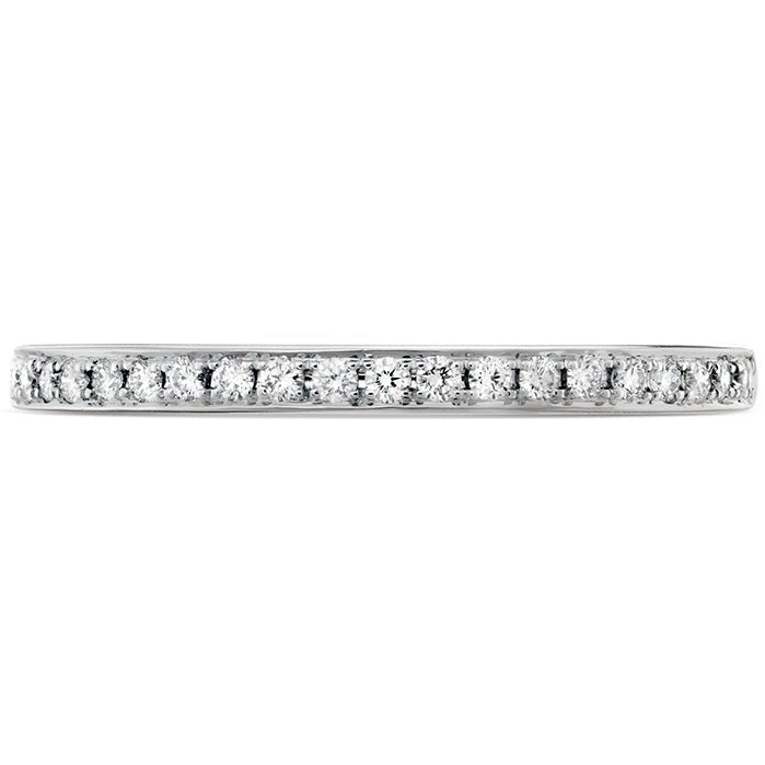 Vardy's Collection Hearts On Fire Cut Diamond Half Anniversary Band in 18K White Gold (0.12ct)