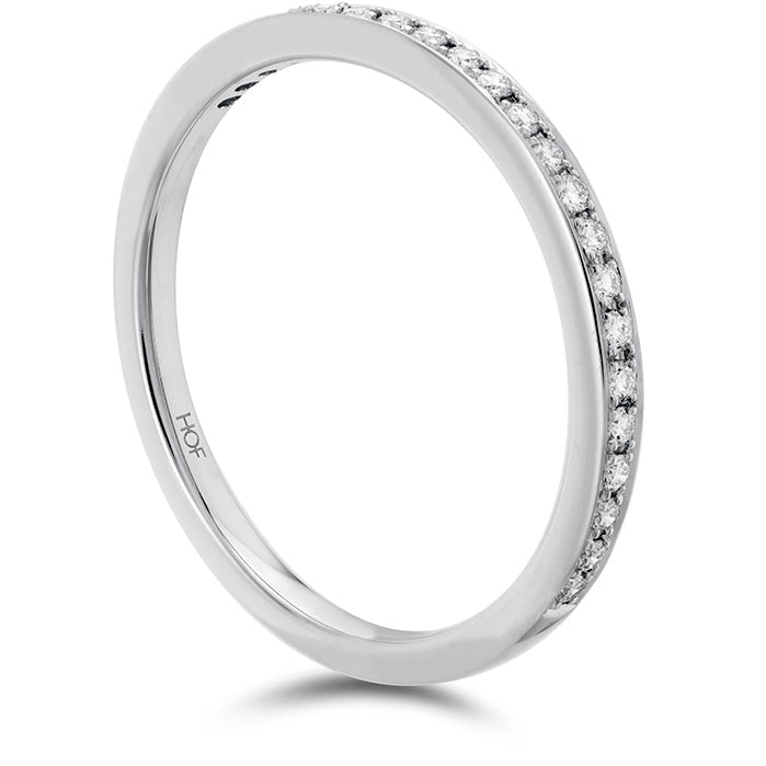 Vardy's Collection Hearts On Fire Cut Diamond Half Anniversary Band in 18K White Gold (0.12ct)