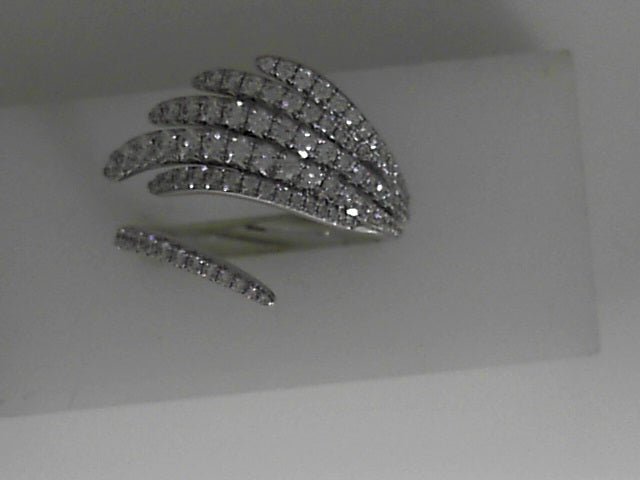 Vardy's Collection Hearts On Fire Cut G/H Vs2 Diamond Cocktail Ring in 18K White Gold (0.95ctw)