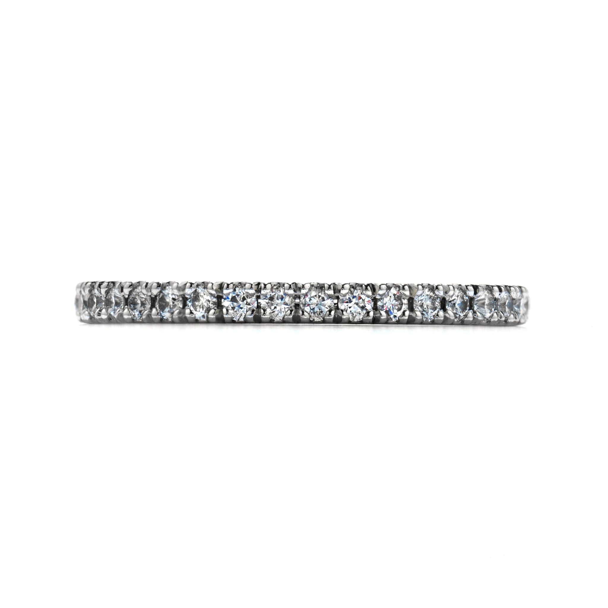 Vardy's Collection Hearts On Fire Cut G/H Vs2 Diamond Half Anniversary Band in Platinum (0.29ctw)