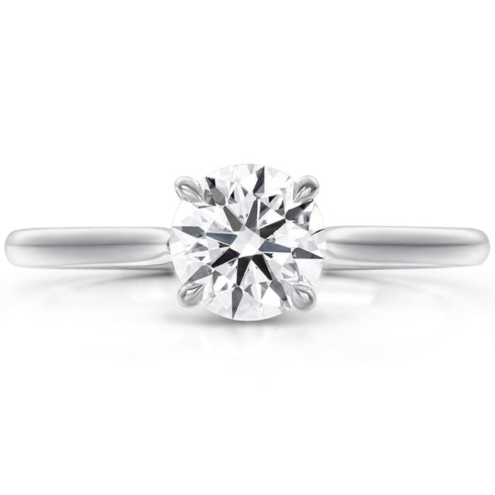 Vardy's Collection Platinum Semi - Mount Engagement Ring in Platinum