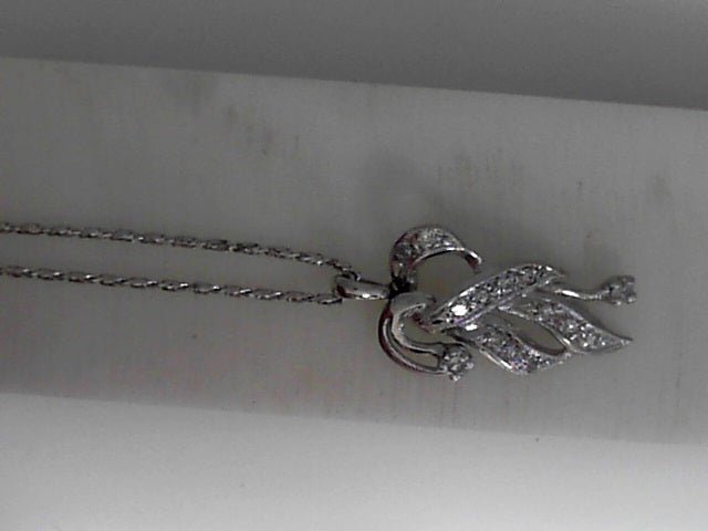 Vardy's Collection Round Diamond Cluster Engagement Ring in 14K White Gold