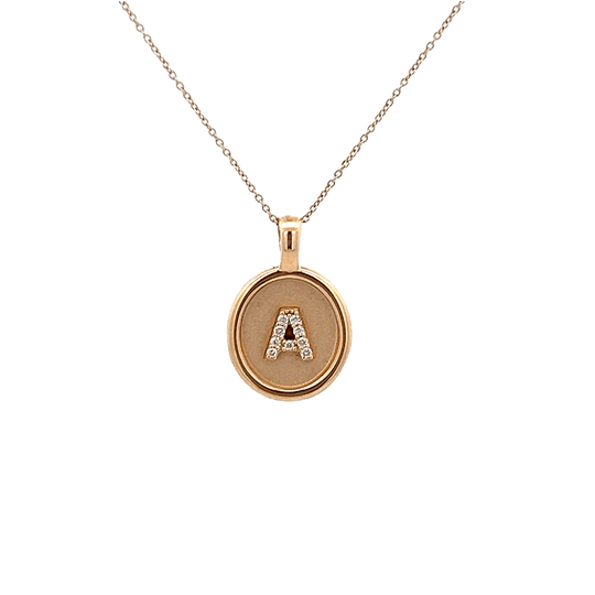 Vardy's Collection Round Diamond Cluster Pendant in 14K Yellow Gold (0.04ctw)