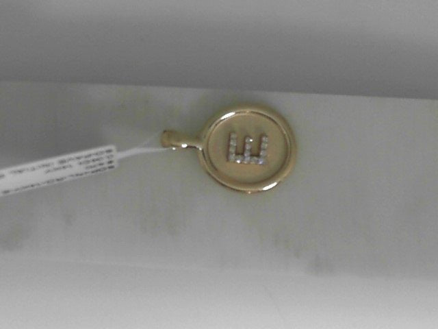 Vardy's Collection Round Diamond Cluster Pendant in 14K Yellow Gold (0.04ctw)