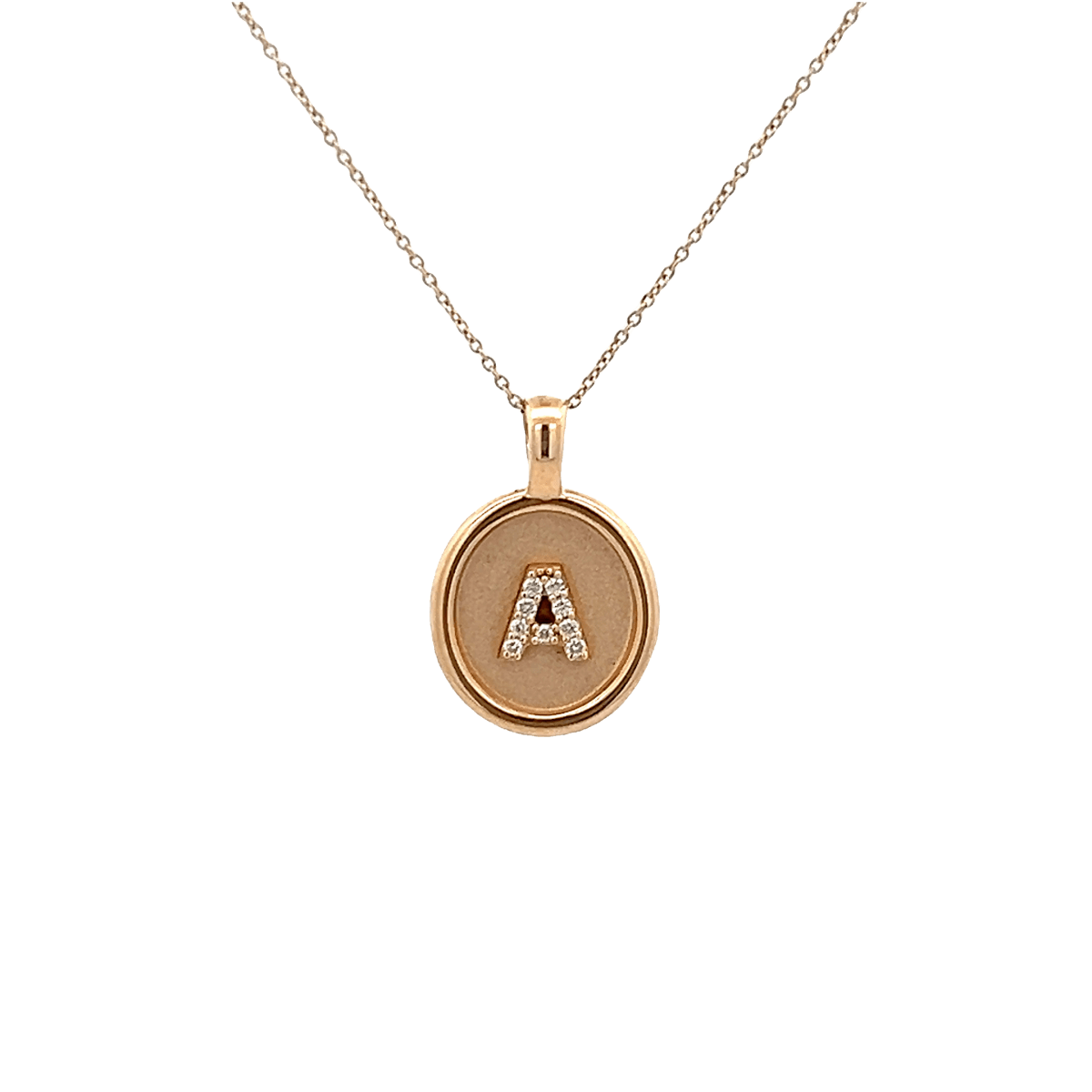 Vardy's Collection Round Diamond Cluster Pendant in 14K Yellow Gold (0.04ctw)