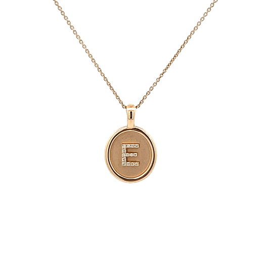 Vardy's Collection Round Diamond Cluster Pendant in 14K Yellow Gold (0.04ctw)